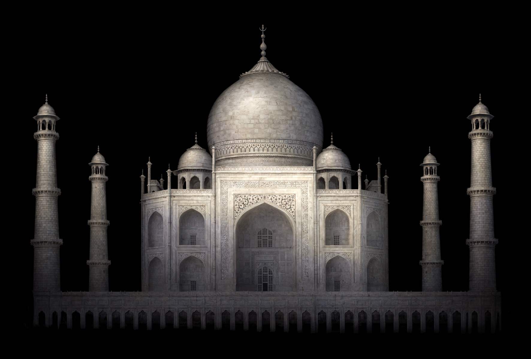 Irene Kung. "Taj Mahal 2014". 100x148
